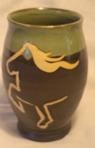 Studio ware pottery horse - studio,