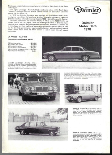 Daimler range company - &,