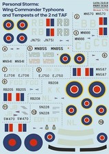 Hawker typhoon tempest - 1/72,