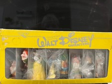 SCHMID VINTAGE HAND PAINTED WALT DISNEY CHARACTERS SNOW WHITE AND SEVEN DWARFS