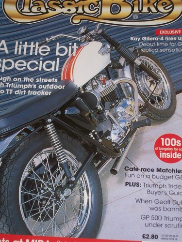 Classic bike gilera - bike, 02/00