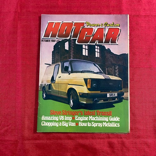 Hot car magazine october 1980 - magazine,