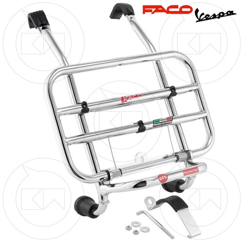 Chrome front luggage - front, rack