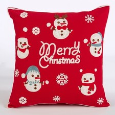 Christmas crochet cushion - crochet,