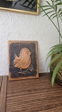 Vintage Copper Hammered Bird