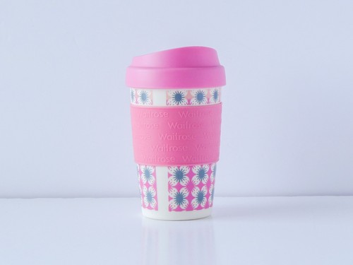 Waitrose pink flower design - waitrose,