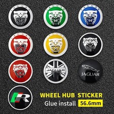 4PCS Aluminum 56mm R Badge Car