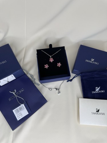 Swarovski silver set - silver,