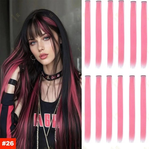 Clip in long hair - 2-8,