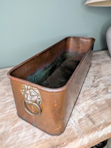 Large antique solid copper - antique,