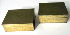 Two - Antique, Chinese Brass