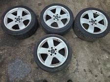 4x Mercedes E Class W211 17" Alloy Wheel & Tyre Set 245/45/17 8j A2114014702