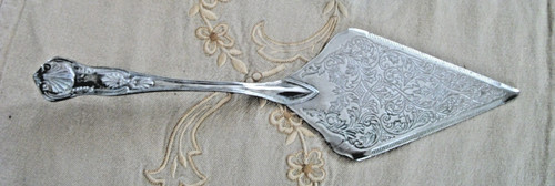 Silver plated cake gateau - plated,