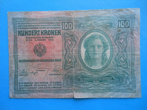 Austria 100 kroenen 1912 - austria,