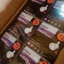 20 x Wholesale Joblot 12V Fire Rated Downlight Straight Light White BRE Tested