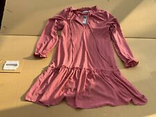 Oasis Pink L/S Midi Dress
