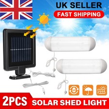 2x Solar Powered LED Light