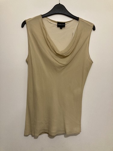 100 silk sleeveless - top, cowl