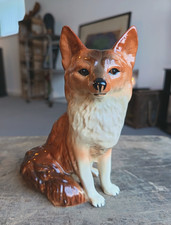 Vintage Coopercraft Ceramic Fox Figurine