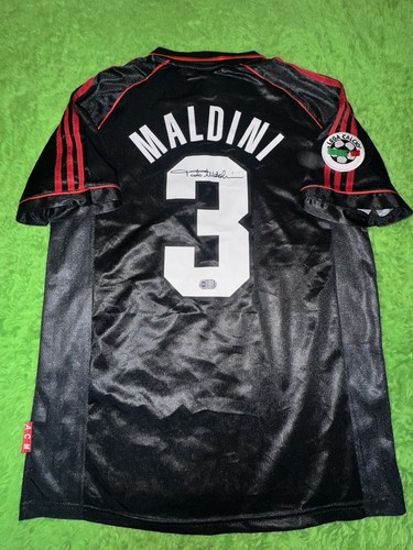 Paolo maldini signed milan - signed, ac