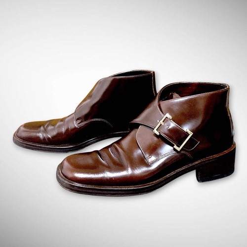 Gucci monk strap boots square - monk,