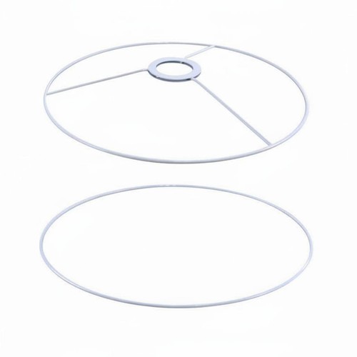 Round lamp shade support easy - round,