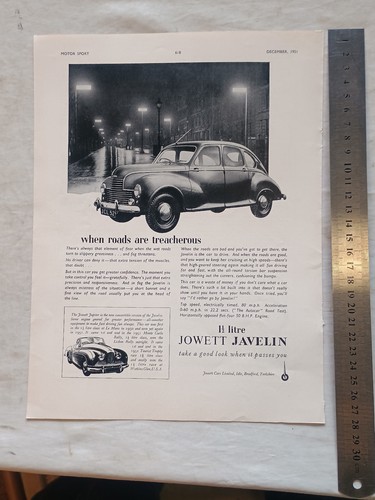 Jowett javelin original - jowett,