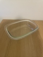 Pyrex Clear Glass Deep