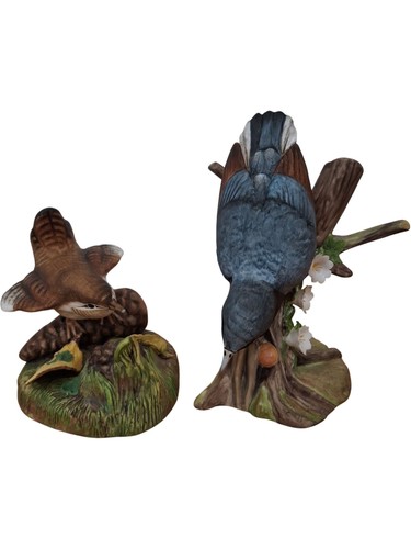 Garden bird figurines nuthatch - garden,