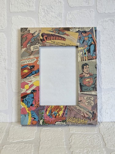 Superman comic photo frame - superman,