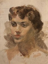 Vintage, American, Antique Art