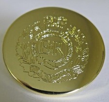BRITISH MILITARY BLAZER BUTTONS ENGRAVED , GOLD, SILVER, CHOOSE DESIRED  QTY