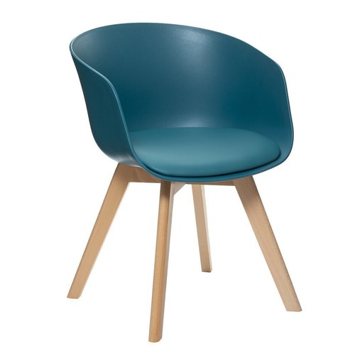 Blue dining chair - blue, |