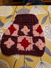 XXS MINI 4" HAND Crochet DOG