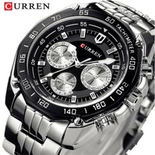 CURREN Men Quartz Watch Casual