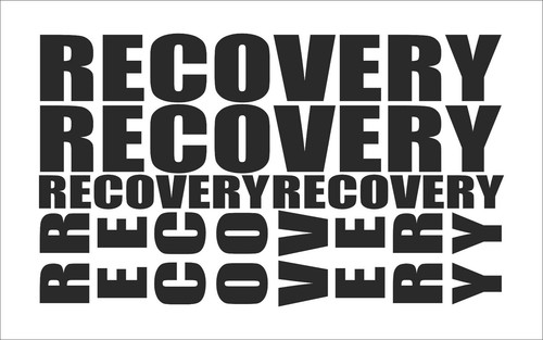 Recovery truck sticker - truck,