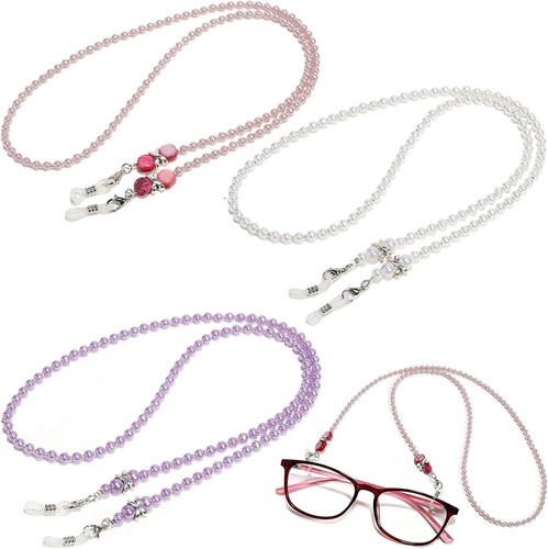 Glasses chain for women - glasses, 3pcs