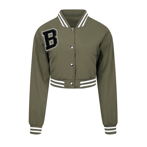 Women baseball jacket casual - women's,
