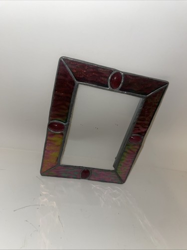 Blue purple 4x6 leaded - purple, 4x6”