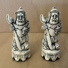 2 X Vintage Chinese Figurine