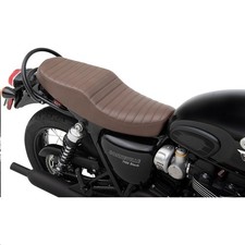 Z1R 0810-2215 Retro-Style Classic Stitch Seat - Brown