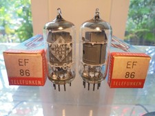 TELEFUNKEN EF86 PAIR OF  NEW