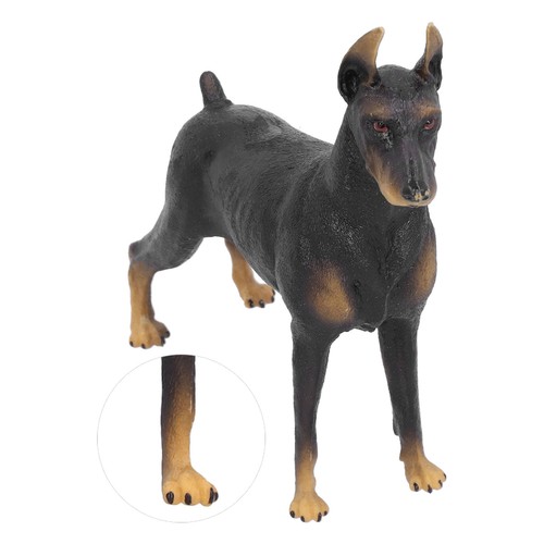 Cute black doberman - cute,