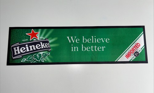Heineken rubber backed flocked - heineken,