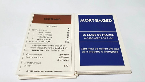 Full set monopoly deed - full,