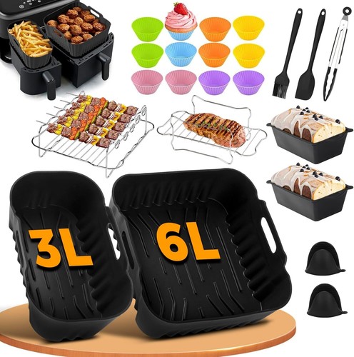 28pcs silicone air fryer - 28pcs,