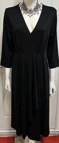 Masai black midi dress size - masai, uk