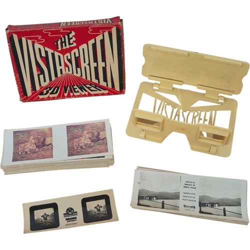 Vistascreen viewer with - 3d,
