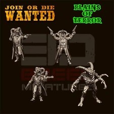 28mm DEMON CULTISTS Wild West