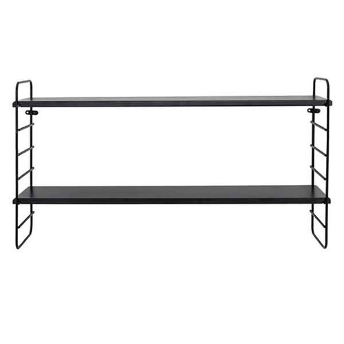 Double shelf black - black, –